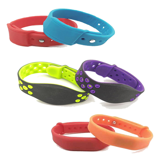 Pulseras de silicona RFID