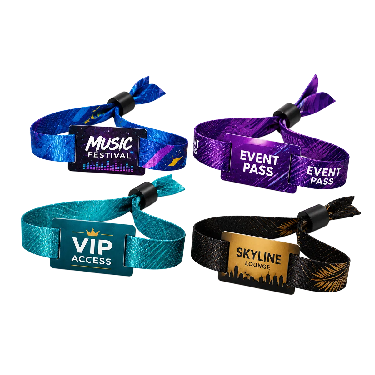 CedaGlo RFID wristbands and credentials