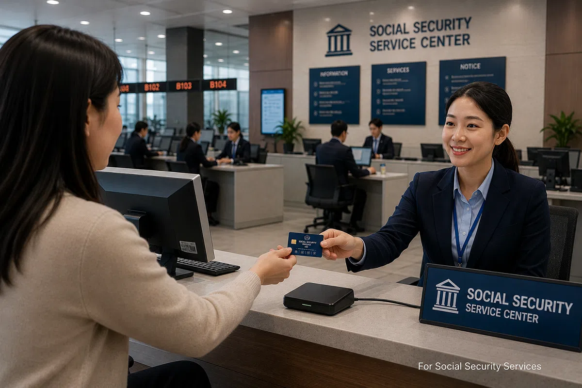 Social-security CPU card for citizen entitlement