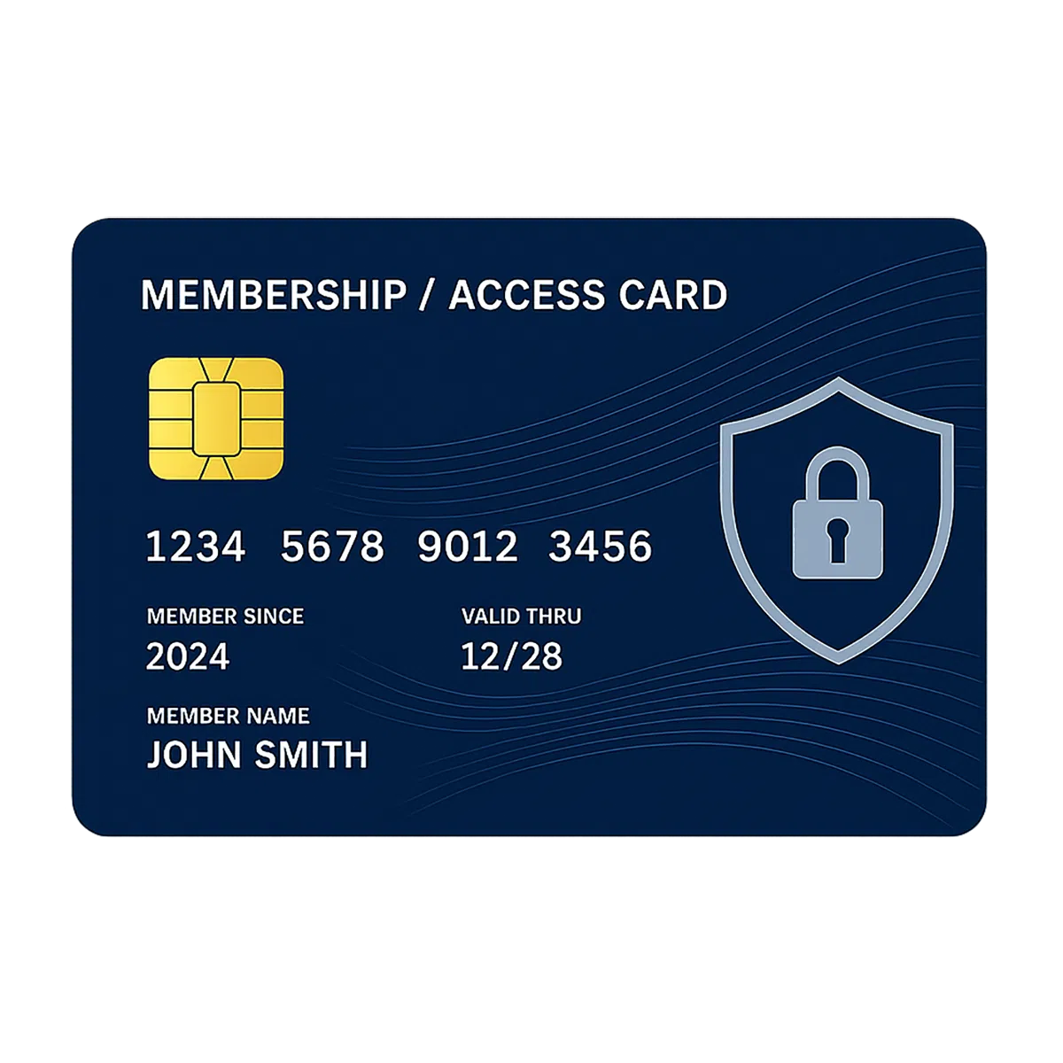 High-Security Membership & Access Card