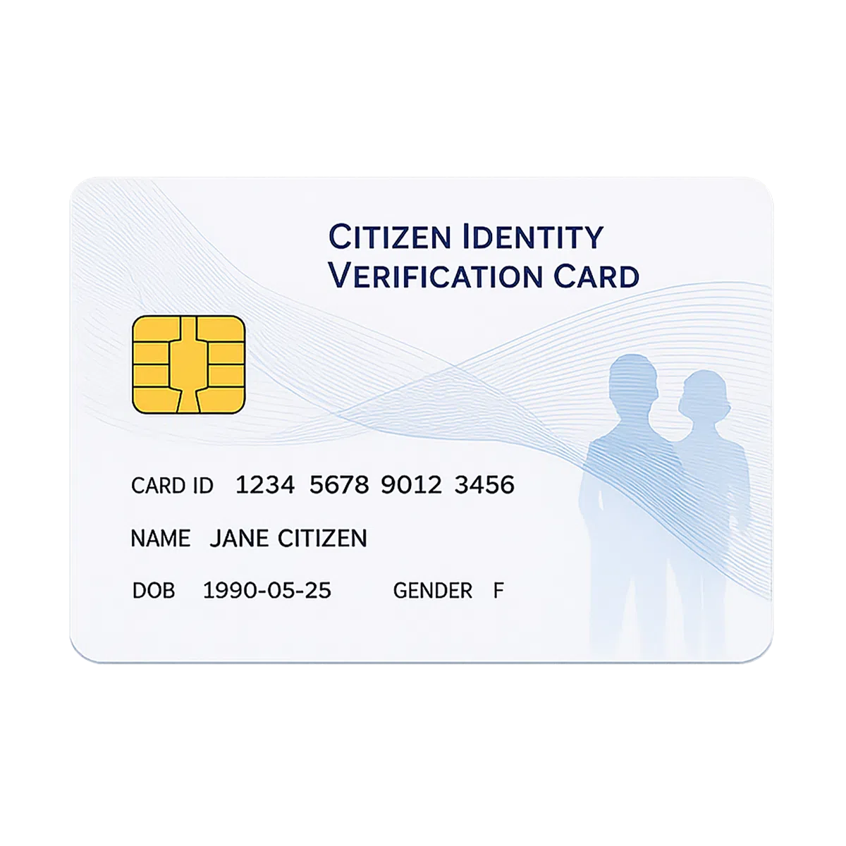 Citizen Identity Verification Card | 88SC1604
