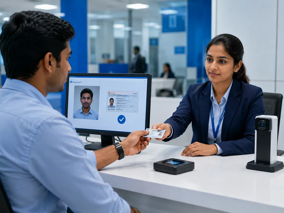 Citizen identity verification contact CPU smart card for government eID programs