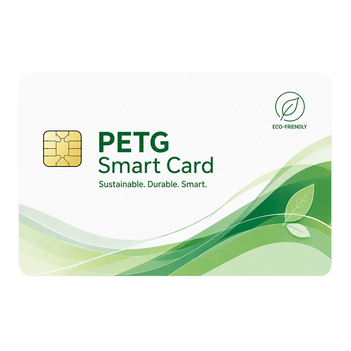 Eco-Friendly PETG Smart Card | PVC-Free RFID & ID Card