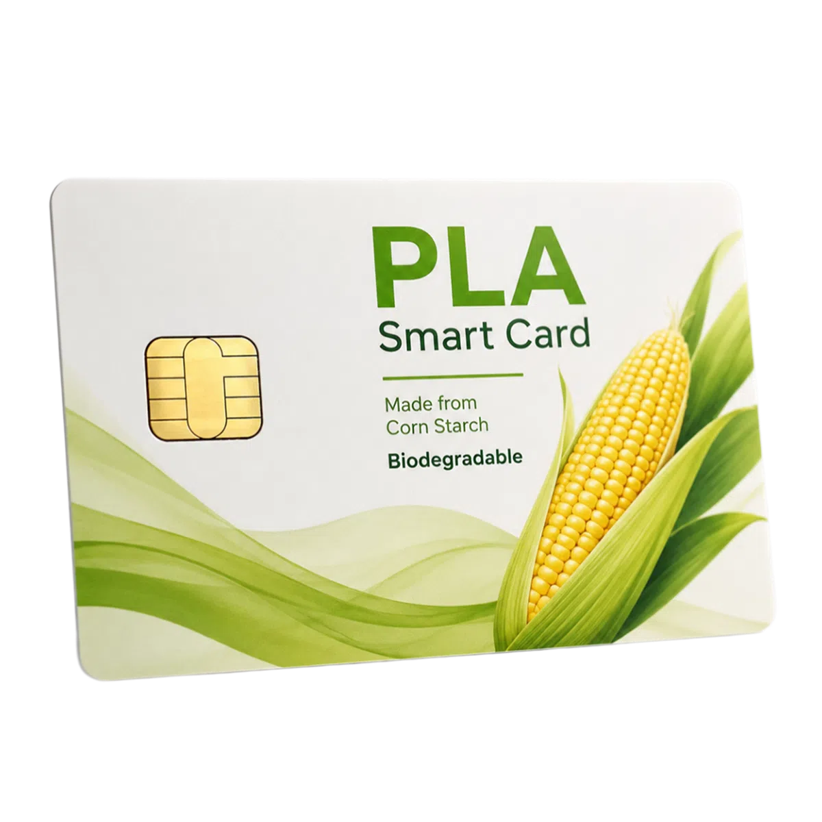 PLA Eco-Friendly Smart Card — Biodegradable RFID Card