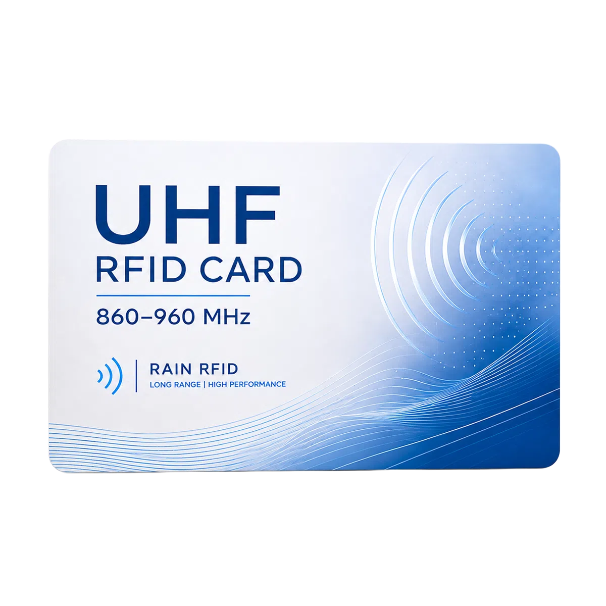 UHF Card | 860–960 MHz RAIN RFID Card