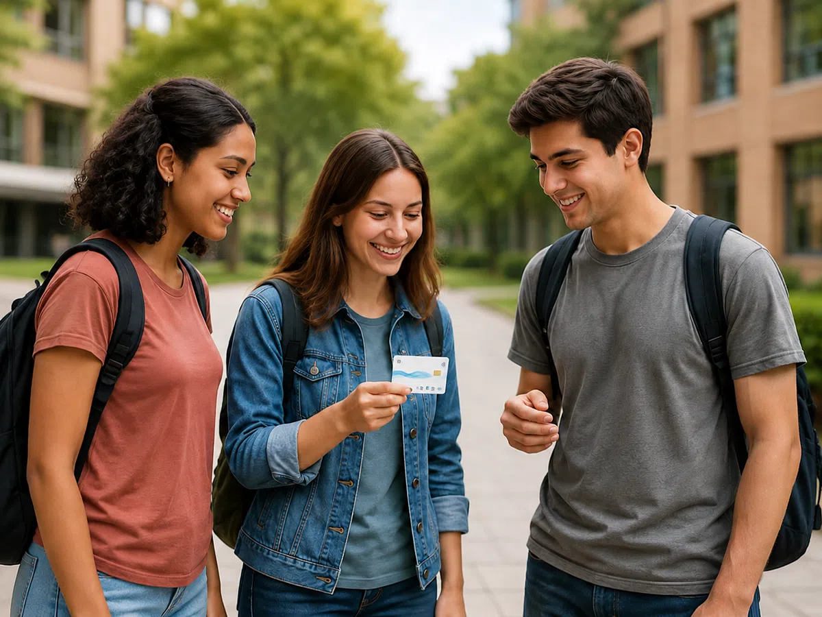 Hybrid RFID card for campus, membership and cashless use