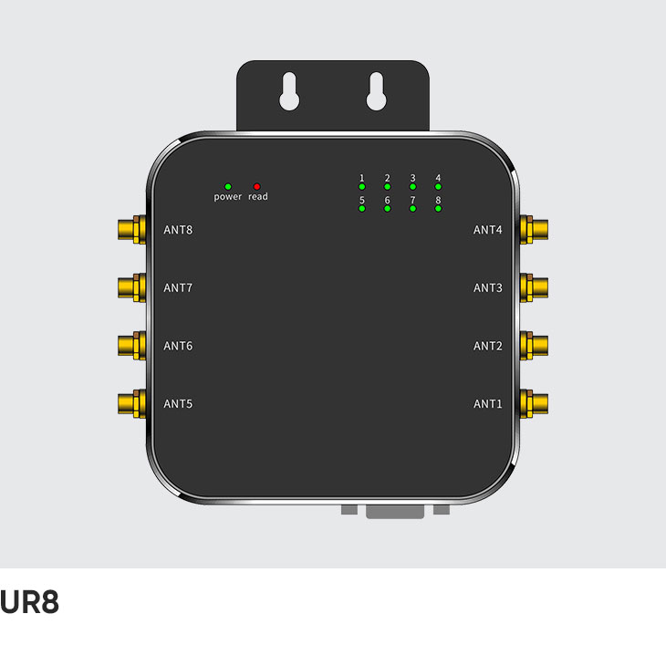 UR8 Eight Port Fixed UHF RFID Reader