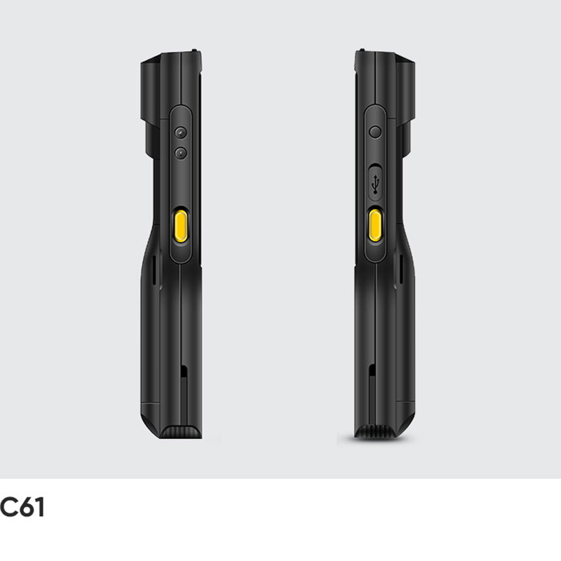C61 left and right sides, each carrying a yellow SCAN key