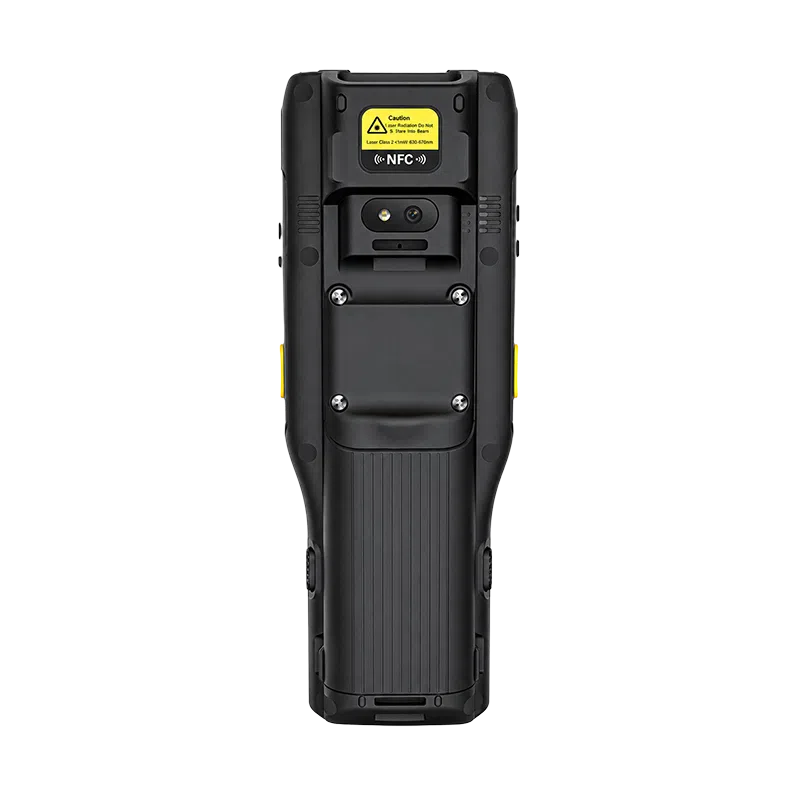 Rear view of the CedaGlo C63 Cold Storage showing the heated scan window and NFC antenna area