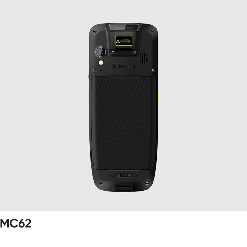 CedaGlo MC62 back panel with the NFC mark, the rear camera and the battery cover latch