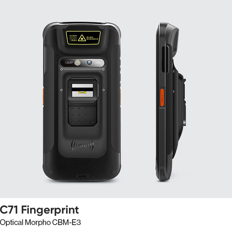 CedaGlo C71 Fingerprint configuration fitted with the Optical Morpho CBM-E3 sensor