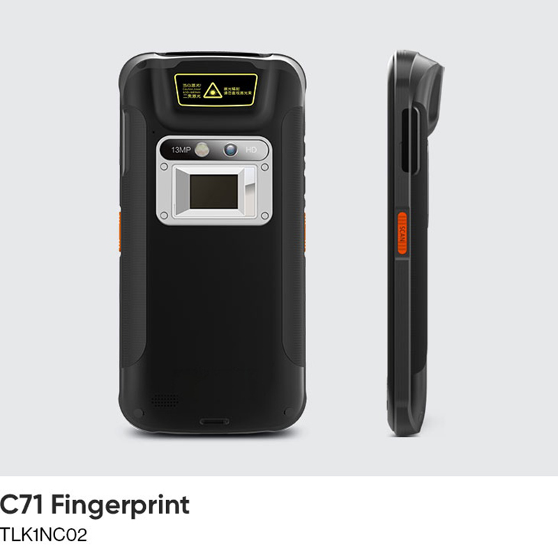 CedaGlo C71 Fingerprint configuration fitted with the TLK1NC02 sensor