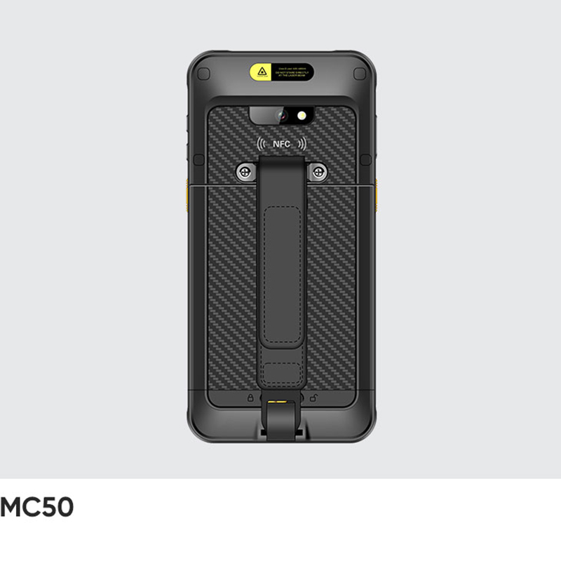 CedaGlo MC50 back panel with a hand strap fitted over the battery cover