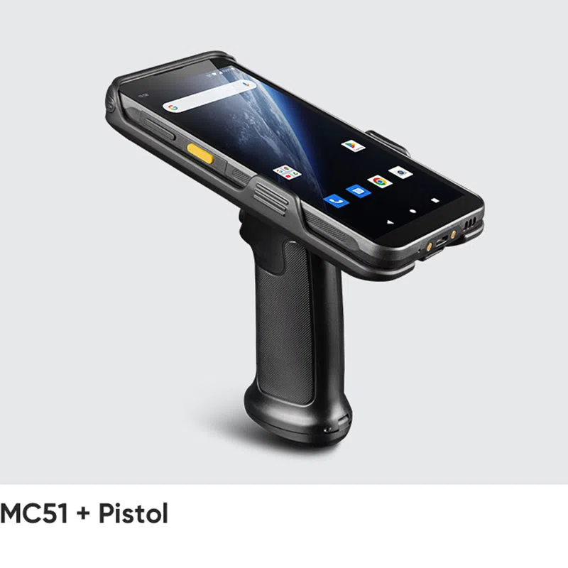 MC51 mounted on the pistol grip accessory