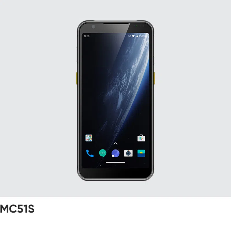 CedaGlo MC51S rear view with NFC reader and side scan keys