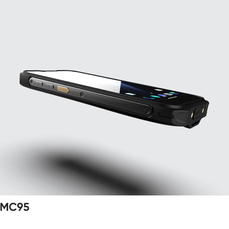CedaGlo MC95 seen at an angle from the side edge