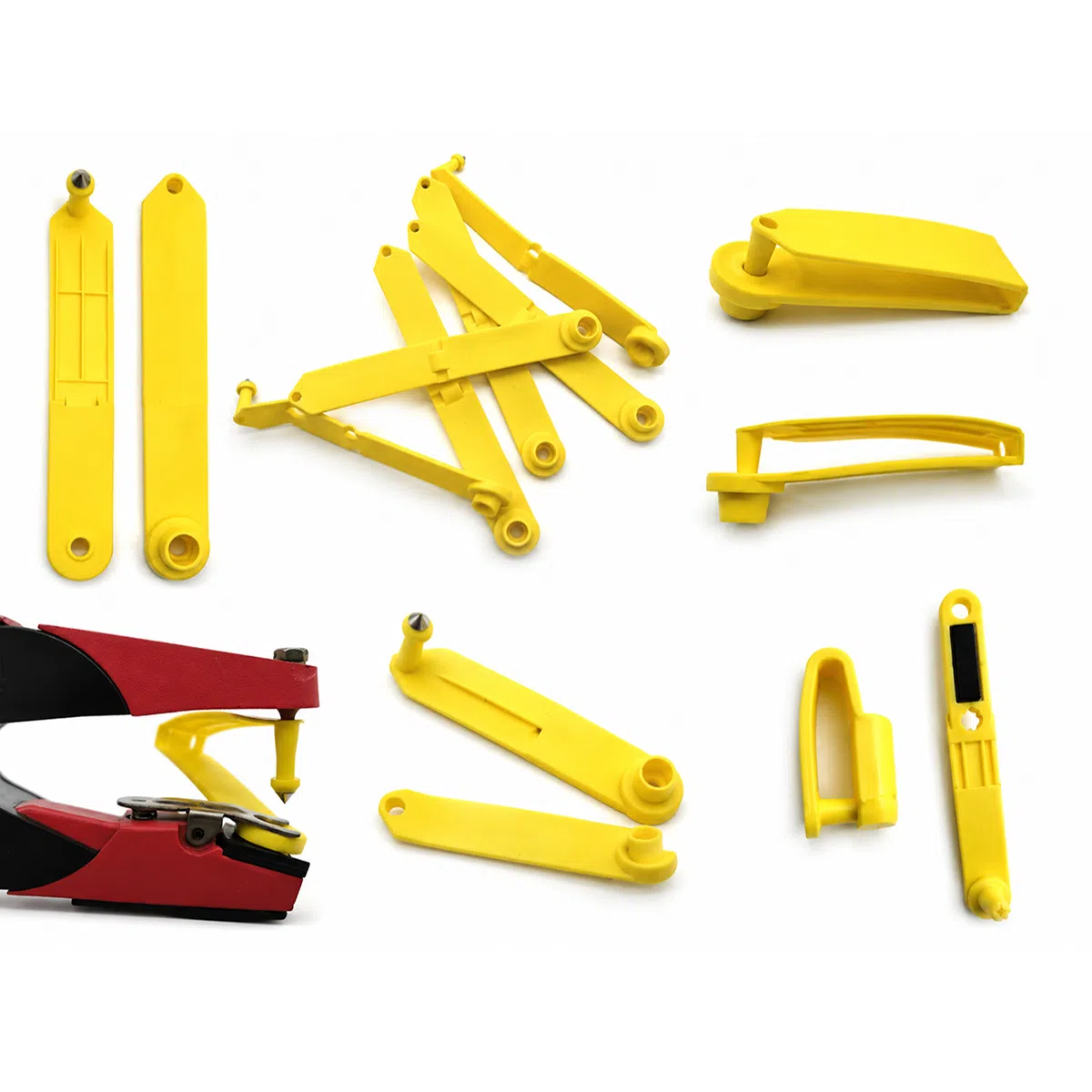 UHF RFID strip ear tag for long-range livestock batch reading