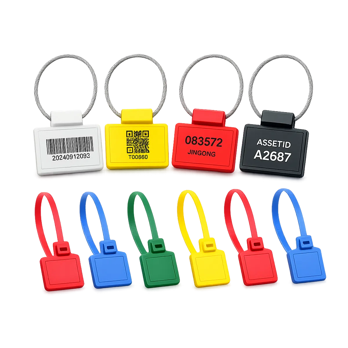 Custom Tamper-Evident RFID Cable Seal Tag