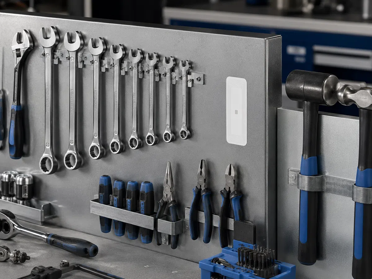 RFID label for tool and MRO asset management