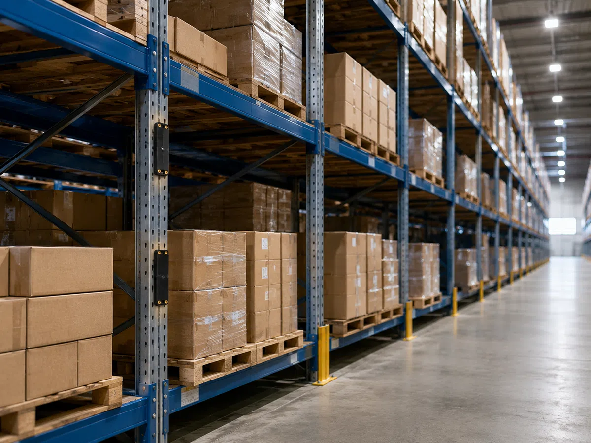 PCB RFID tag for warehouse rack and shelf management