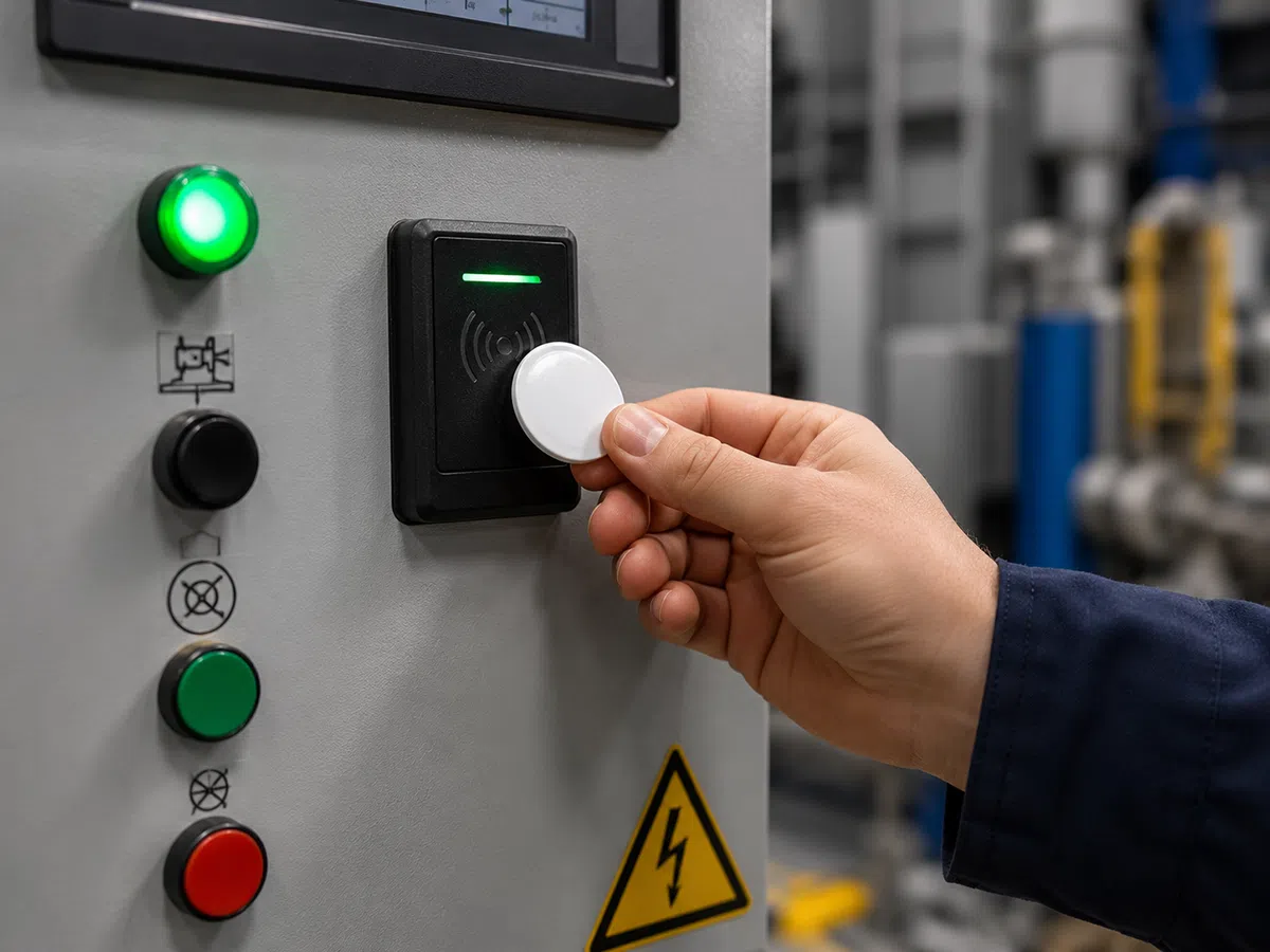 RFID token tag for equipment inspection and maintenance records