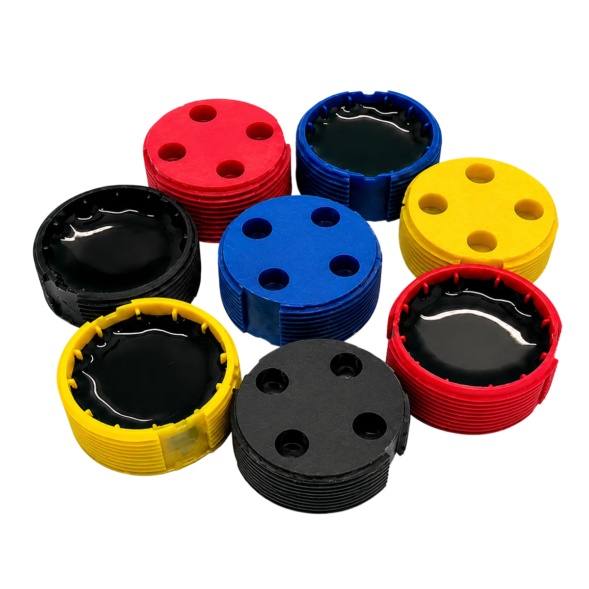 CedaGlo RFID Waste Bin Tag | LF HF RAIN UHF Screw-Mount