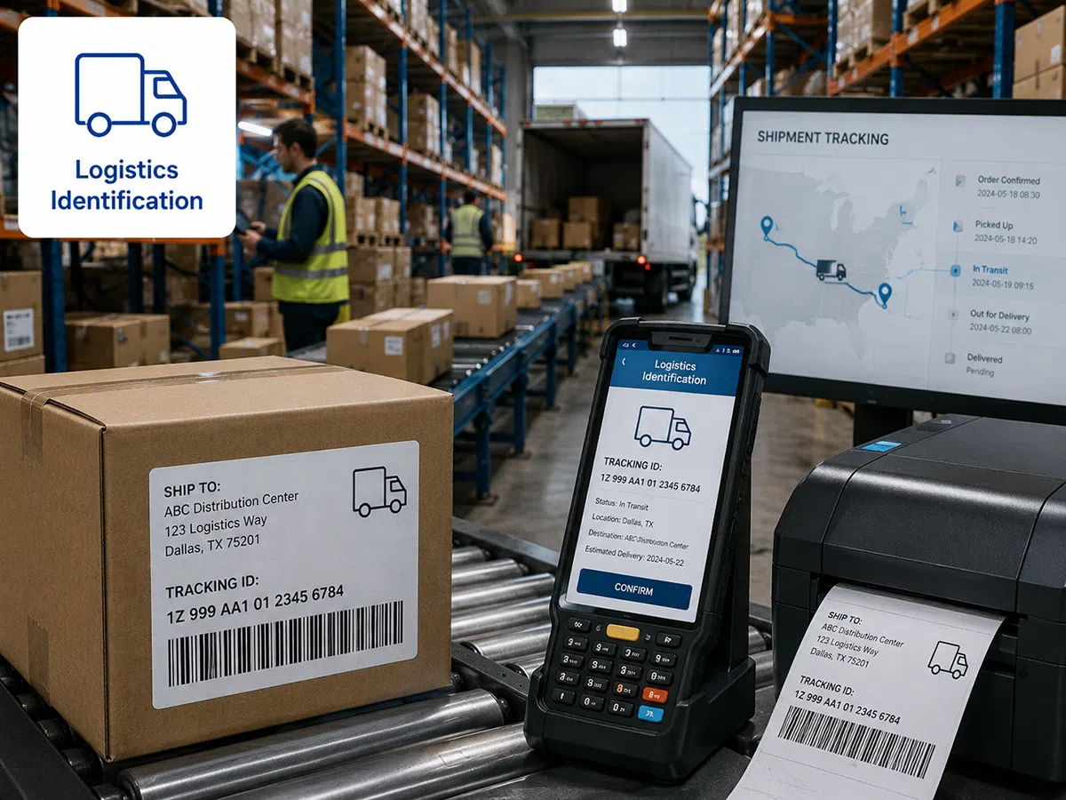 UHF RFID wet inlay labels for logistics identification