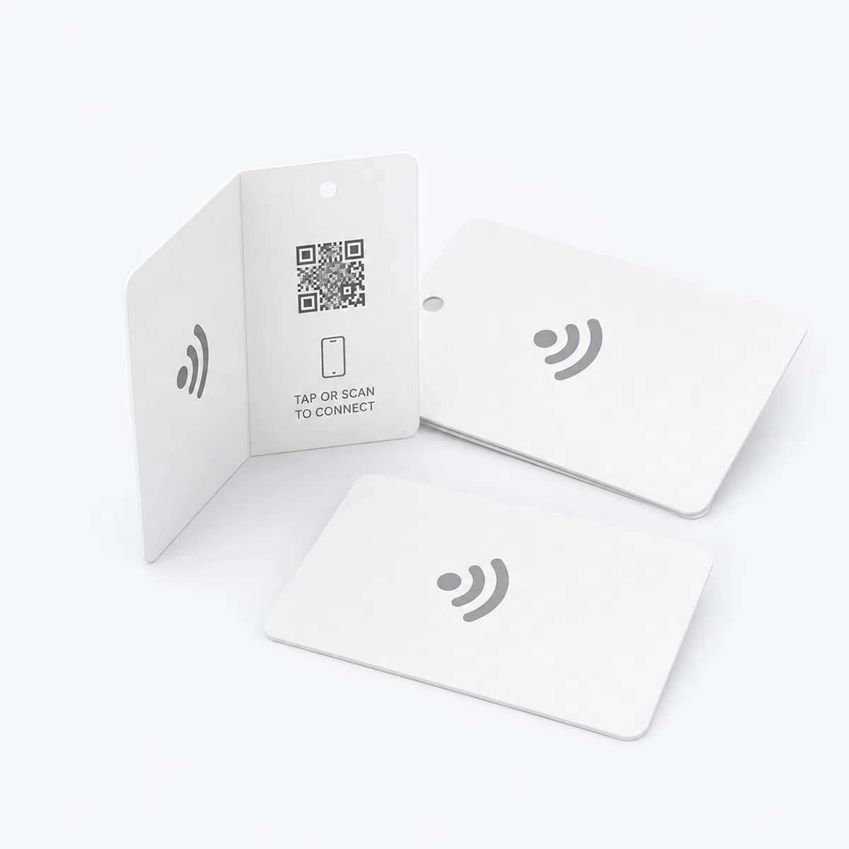 NFC digital ID hang tag for product storytelling authentication and brand engagement