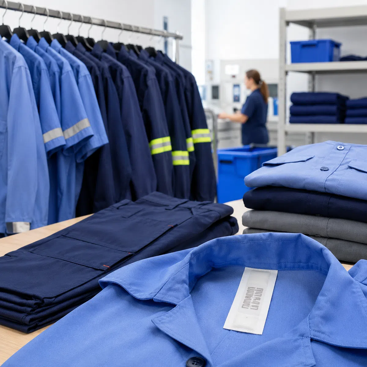 RFID uniform tracking tag for workwear and garment lifecycle management