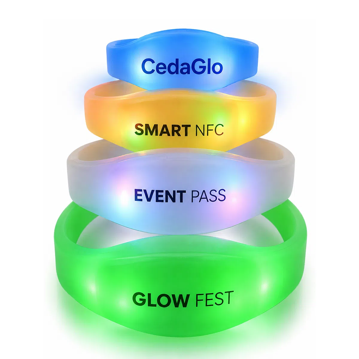Remote Control LED Wristband │ DMX Concert Bracelet