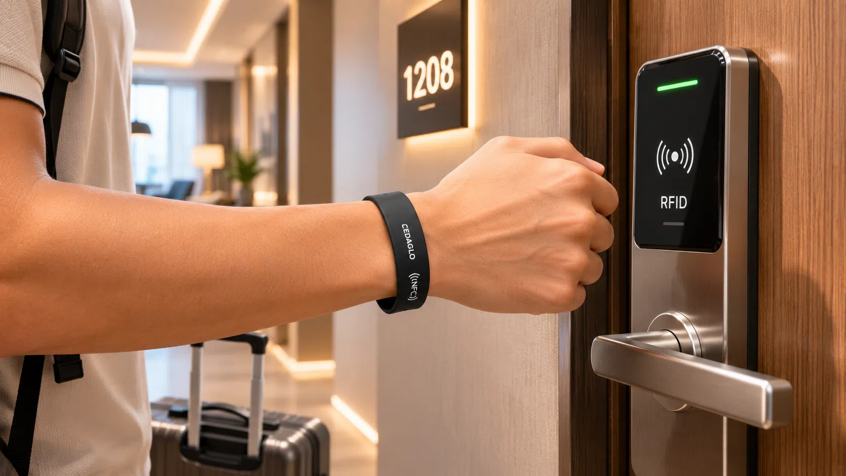 RFID wristband for hotel, club and gym membership