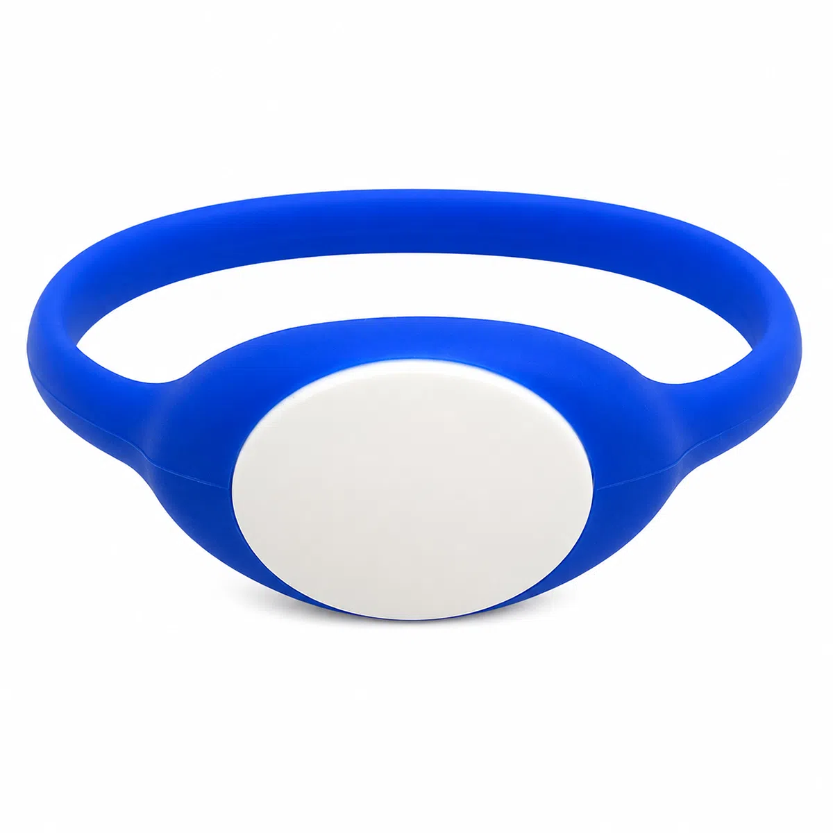 CedaGlo Round‑Disc Silicone RFID Wristband